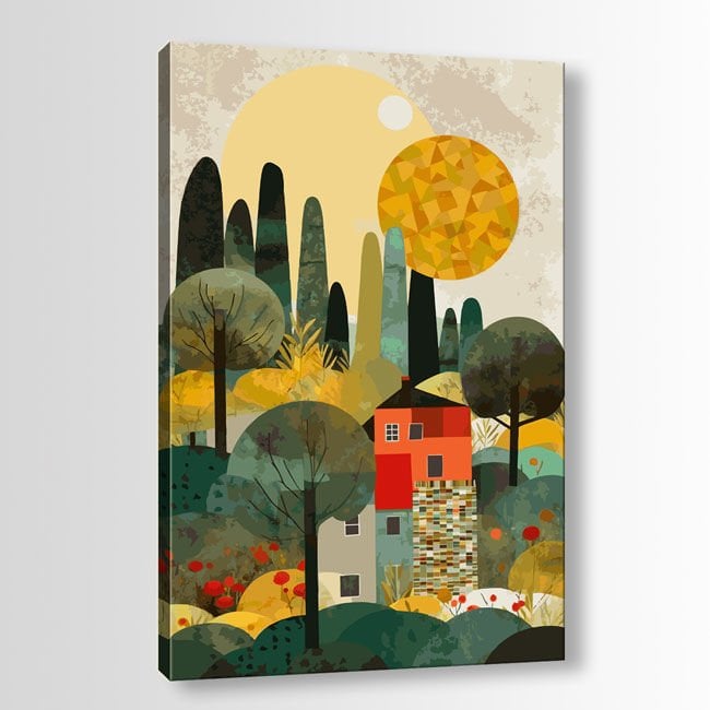 Dekoratif Kanvas Tablo 90cm x 130cm