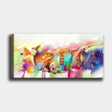 Yatay Kanvas Tablo 50cm x 120cm