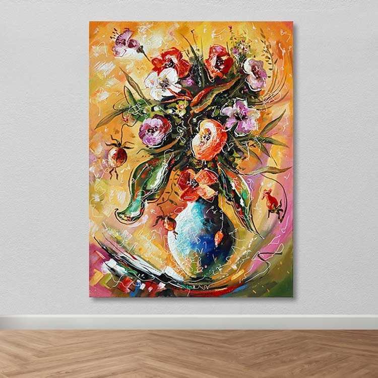 Dev Boyut Kanvas Tablo 100cm x 140cm