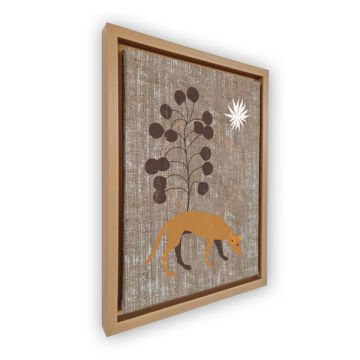 Naturel L Çerçeveli Tablo 46cm x 66cm