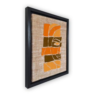 Siyah L Çerçeveli Tablo 66cm x 96cm