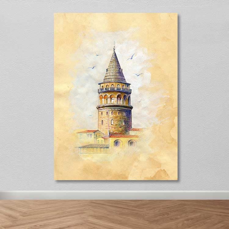 Dev Boyut Kanvas Tablo