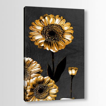 Çiçek Kanvas Tablo 90cm x 130cm