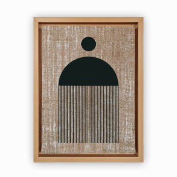Naturel L Çerçeveli Tablo 46cm x 66cm
