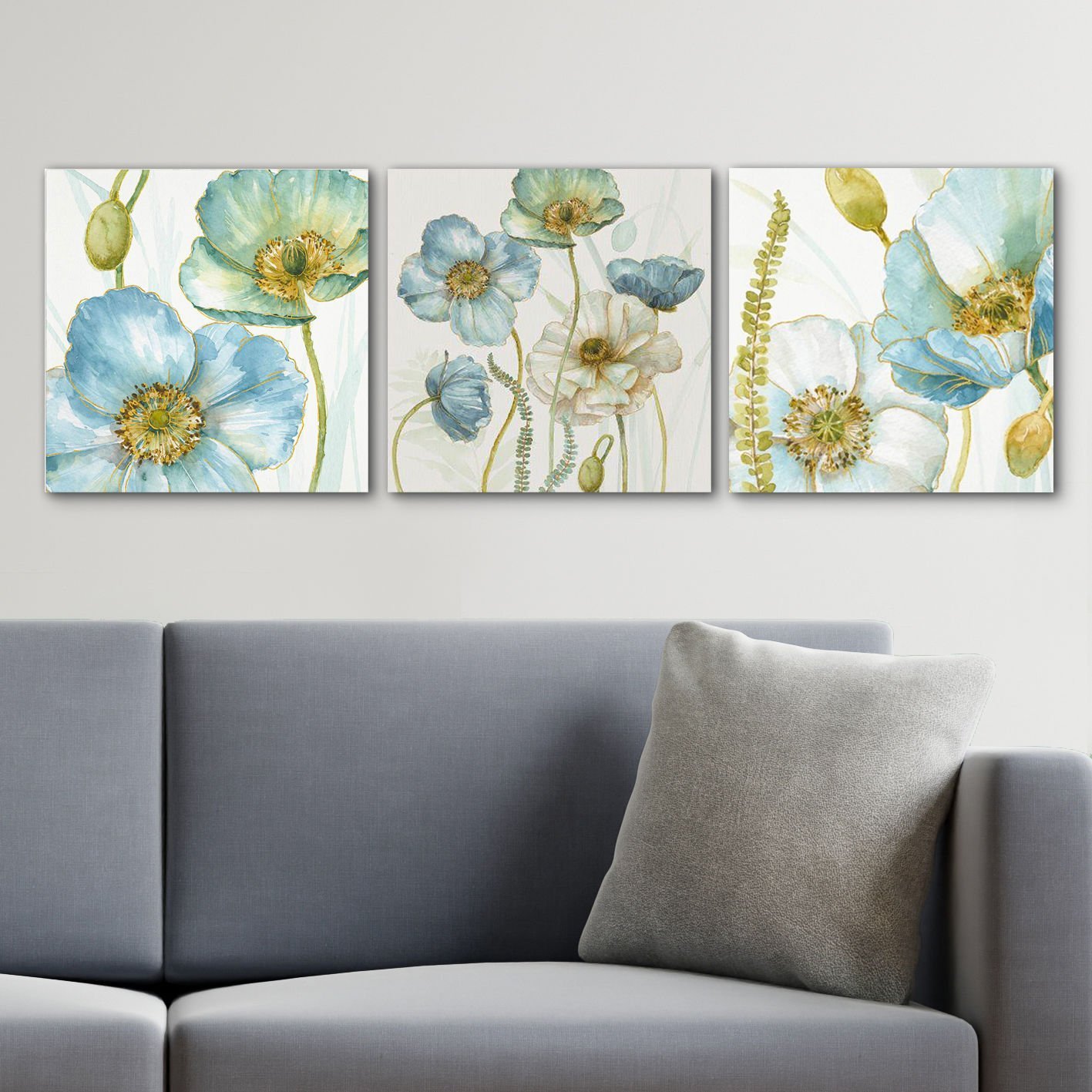 3 Parçalı Kanvas Tablo