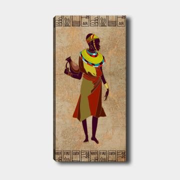 Dikey Kanvas Tablo 40cm x 100cm