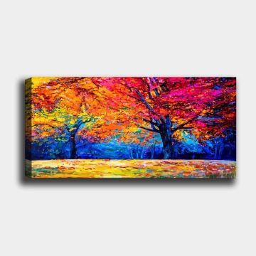 Yatay Kanvas Tablo 40cm x 100cm