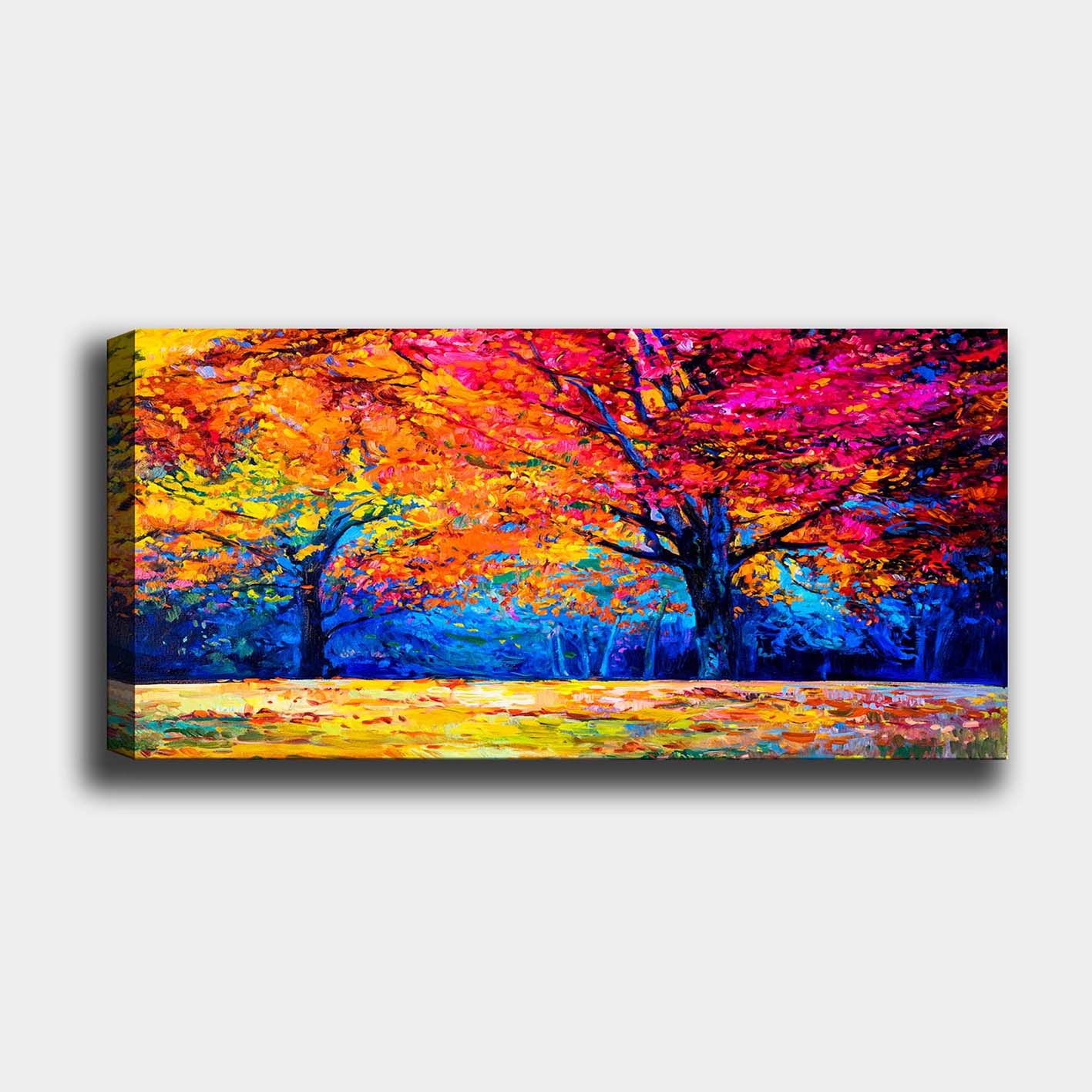 Yatay Kanvas Tablo 60cm x140cm