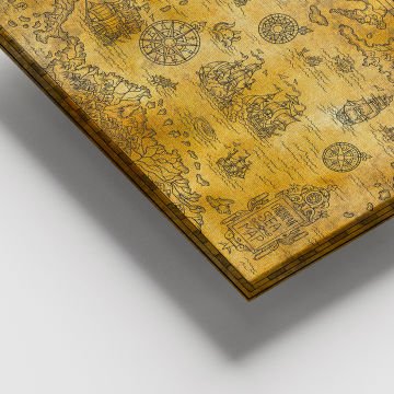 Dev Boyut Kanvas Tablo