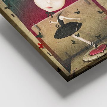 Dev Boyut Kanvas Tablo