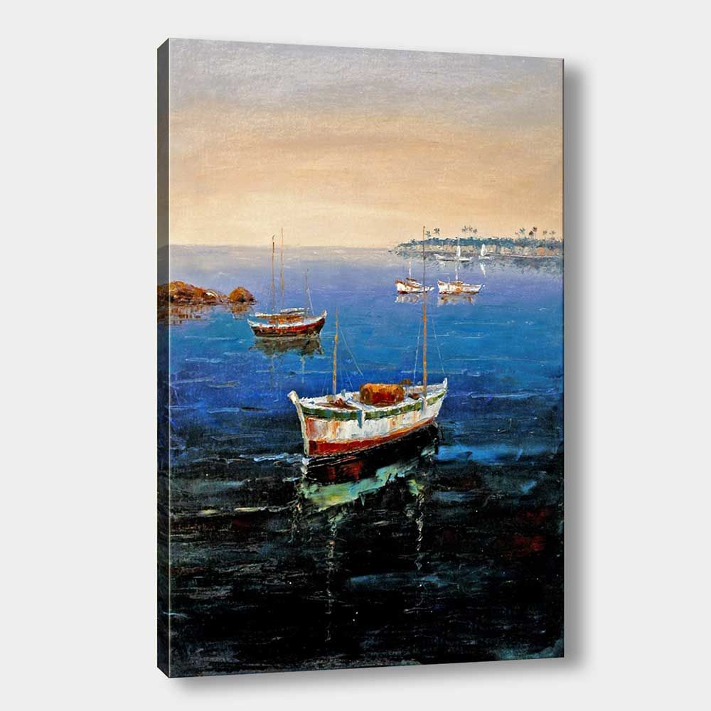 Deniz Manzara Kanvas Tablo 100cm x 140cm
