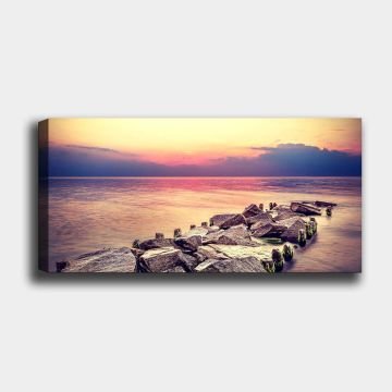 Yatay Kanvas Tablo 30cm x 90cm