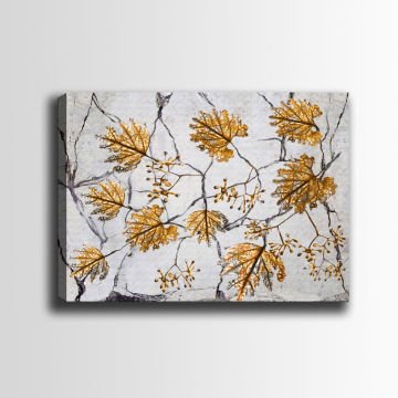 Çiçek Kanvas Tablo 30cm x 40cm