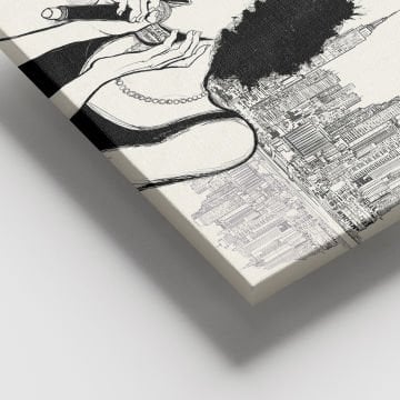 Dev Boyut Kanvas Tablo