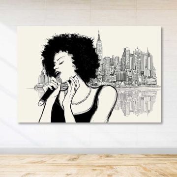 Dev Boyut Kanvas Tablo