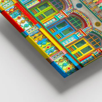 Dev Boyut Kanvas Tablo