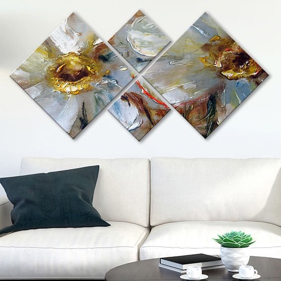 4 Parçalı Mdf Tablo