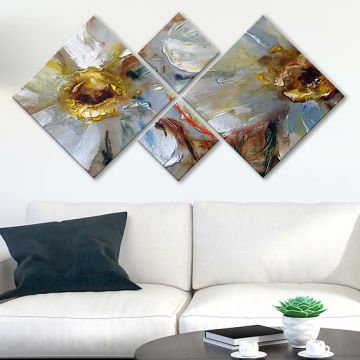 4 Parçalı Mdf Tablo