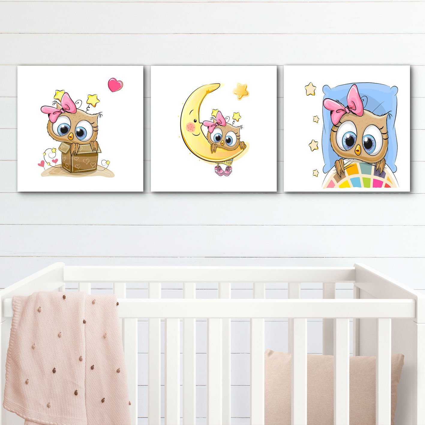 3 Parçalı Kanvas Tablo