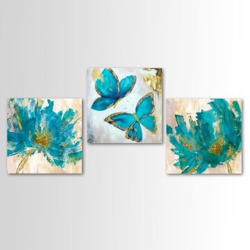 3 Parçalı Kanvas Tablo