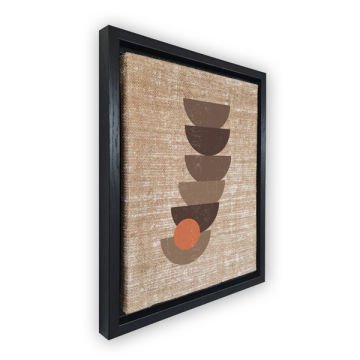 Siyah L Çerçeveli Tablo 36cm x 46cm