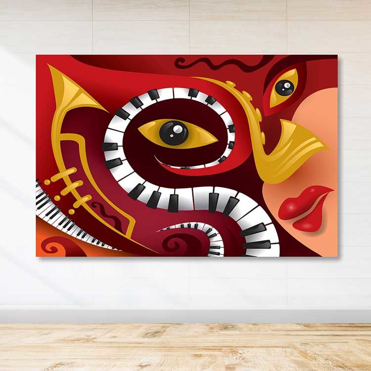 Dev Boyut Kanvas Tablo