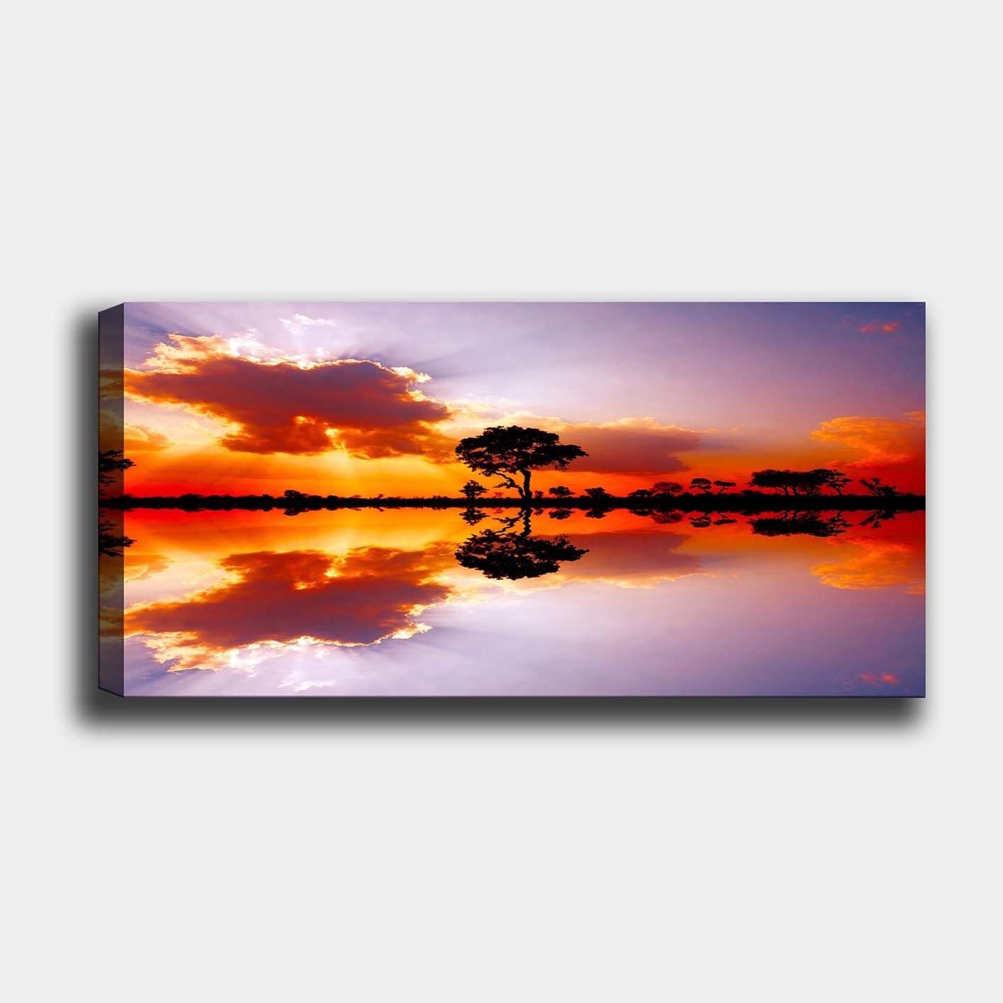 Yatay Kanvas Tablo 60cm x140cm