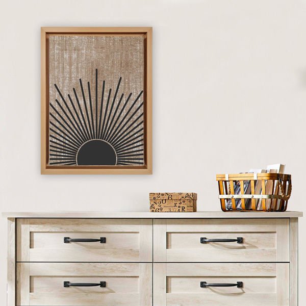 Naturel L Çerçeveli Tablo 96cm x 136cm