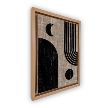 Naturel L Çerçeveli Tablo 46cm x 66cm