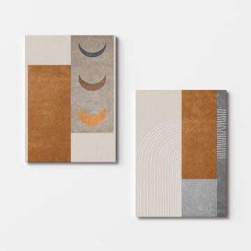 2 Parçalı Kanvas Tablo 70cm x 100cm - 2 Parça