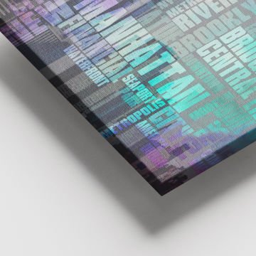 Dev Boyut Kanvas Tablo