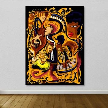 Dev Boyut Kanvas Tablo