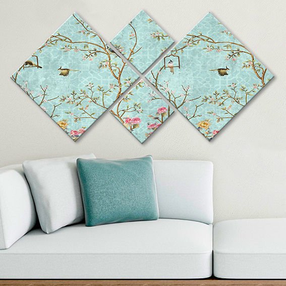 4 Parçalı Mdf Tablo