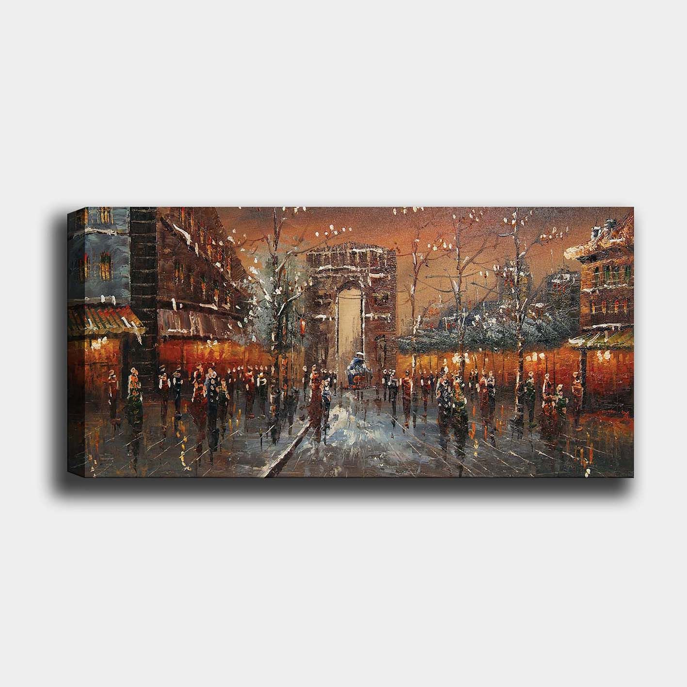 Yatay Kanvas Tablo 60cm x140cm