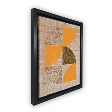 Siyah L Çerçeveli Tablo 36cm x 46cm