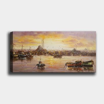 Yatay Kanvas Tablo 50cm x 120cm