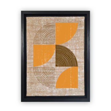 Siyah L Çerçeveli Tablo 66cm x 96cm