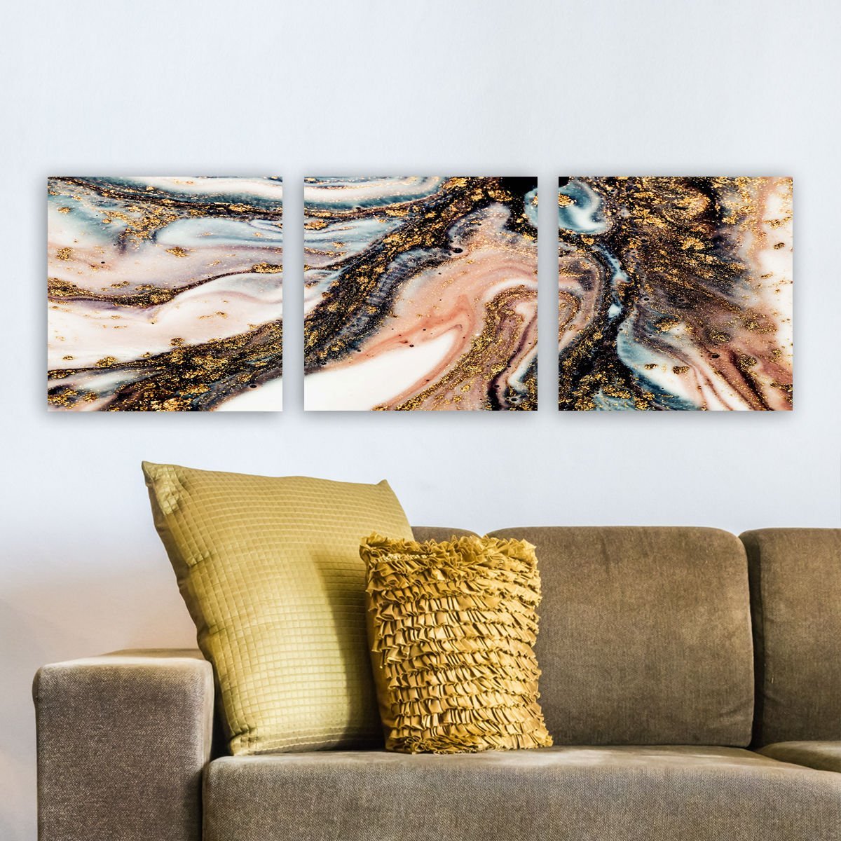 3 Parçalı Kanvas Tablo