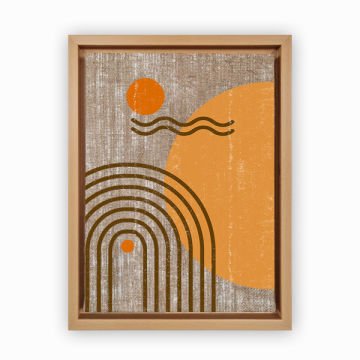 Naturel L Çerçeveli Tablo 46cm x 66cm