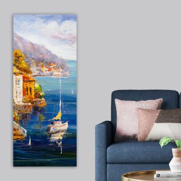 Dikey Kanvas Tablo 50cm x 120cm