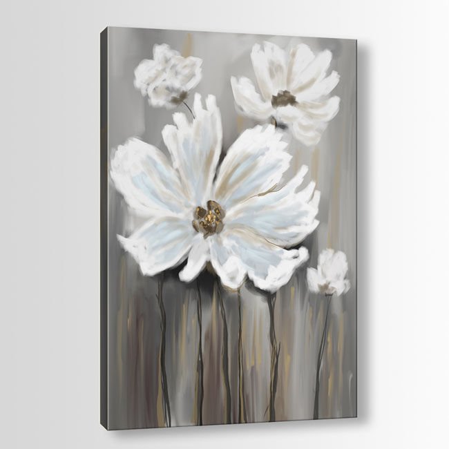 Çiçek Kanvas Tablo 90cm x 130cm