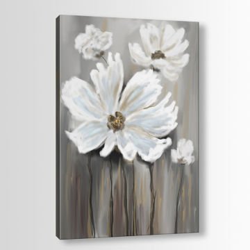 Çiçek Kanvas Tablo 90cm x 130cm