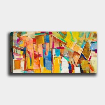 Yatay Kanvas Tablo 30cm x 90cm