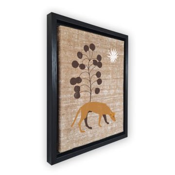Siyah L Çerçeveli Tablo 36cm x 46cm