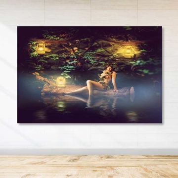 Dev Boyut Kanvas Tablo