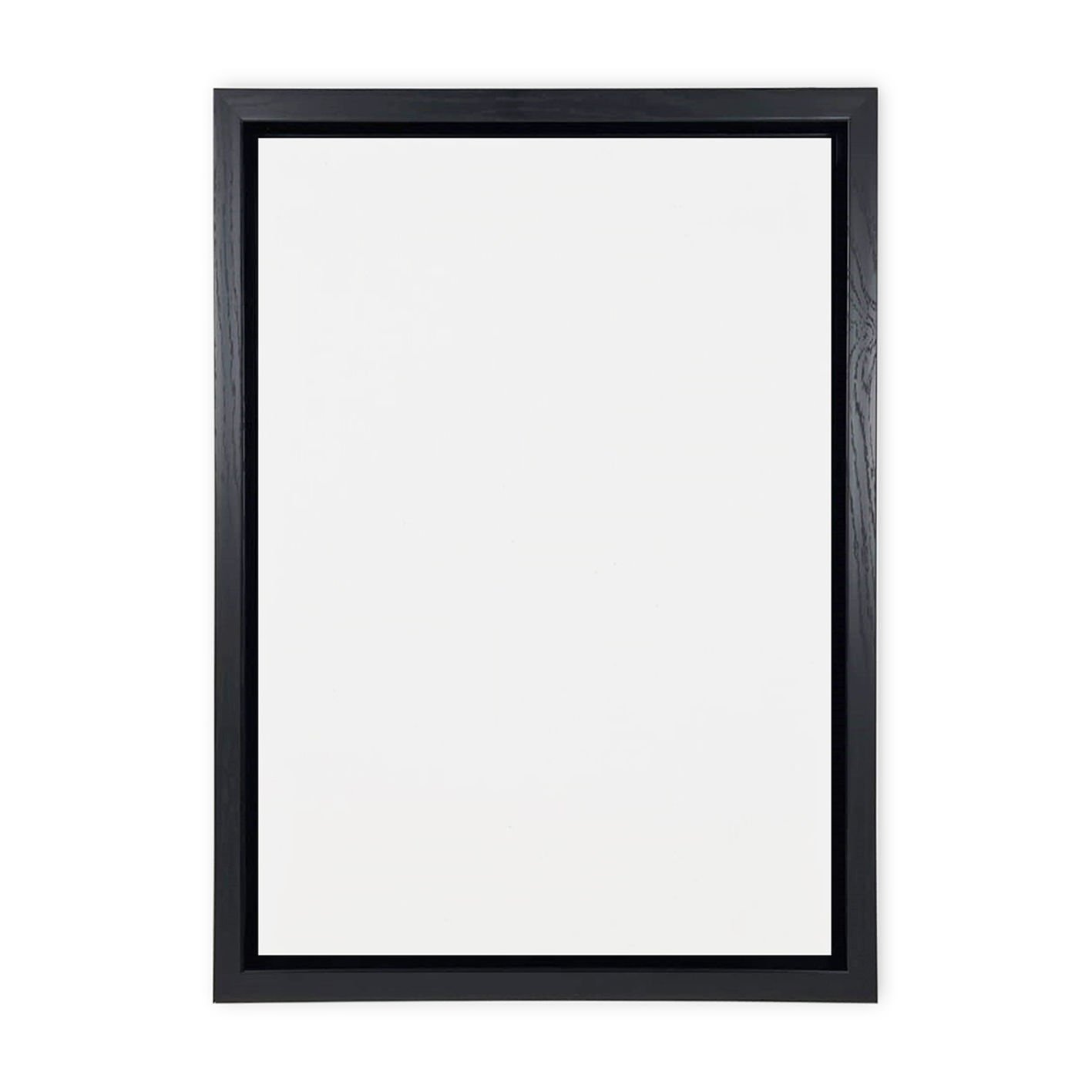 L Basamaklı Dikey Siyah Çerçeve