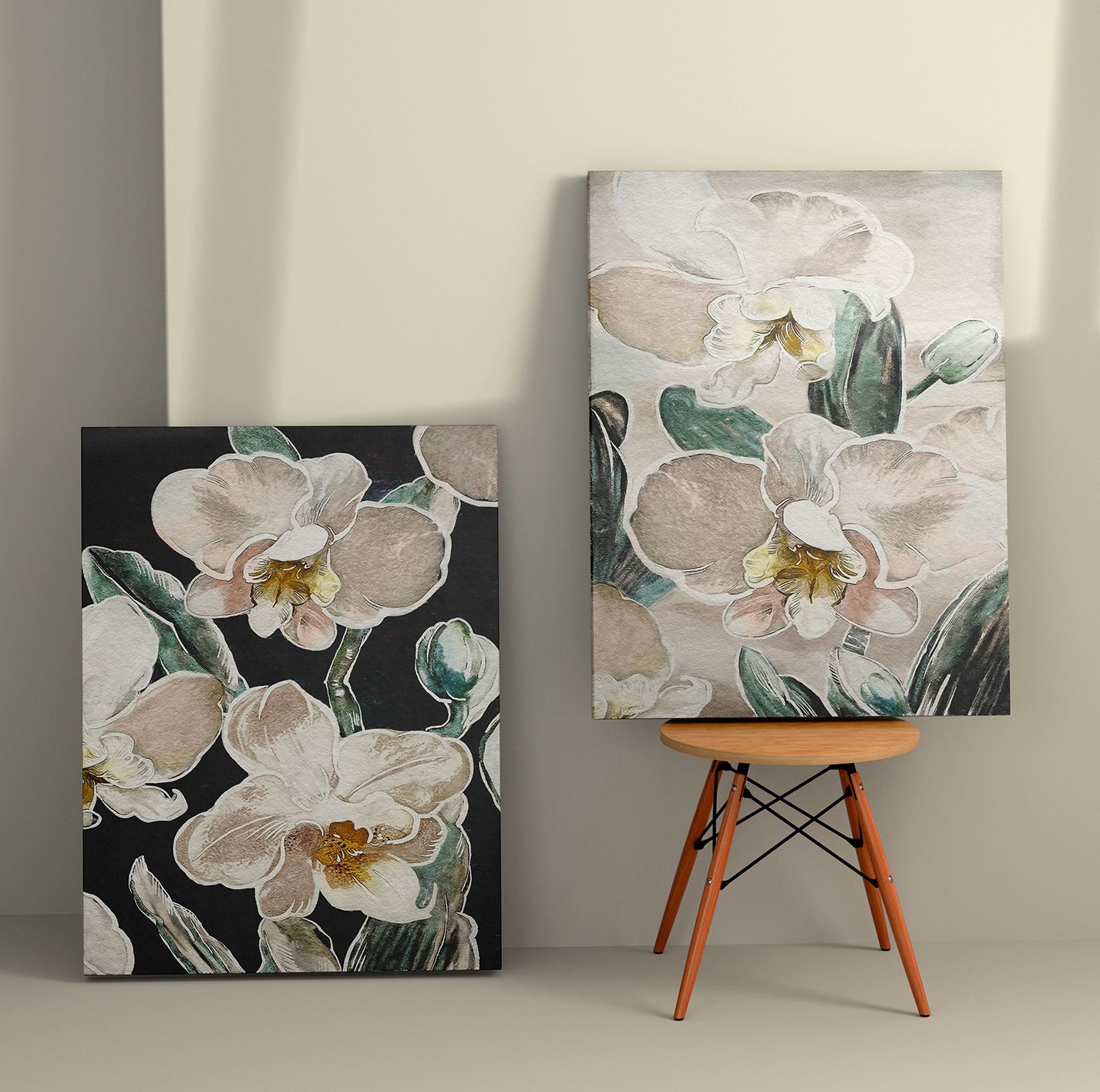 2 Parçalı Kanvas Tablo 100cm x 140cm - 2 Parça