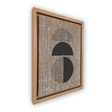 Naturel L Çerçeveli Tablo 66cm x 96cm