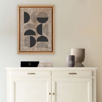 Naturel L Çerçeveli Tablo 36cm x 46cm