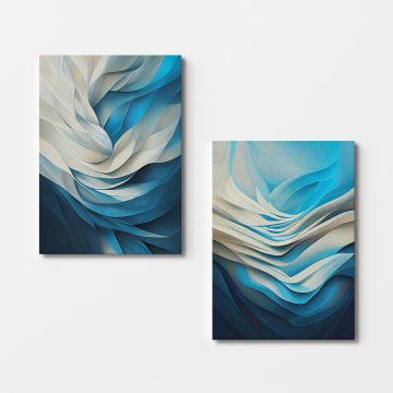 2 Parçalı Kanvas Tablo 70cm x 100cm - 2 Parça